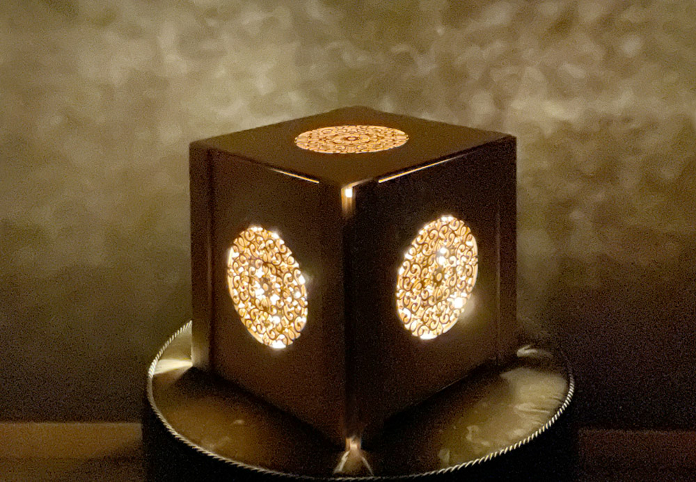 Wooden Box-cutting-laser-lamp